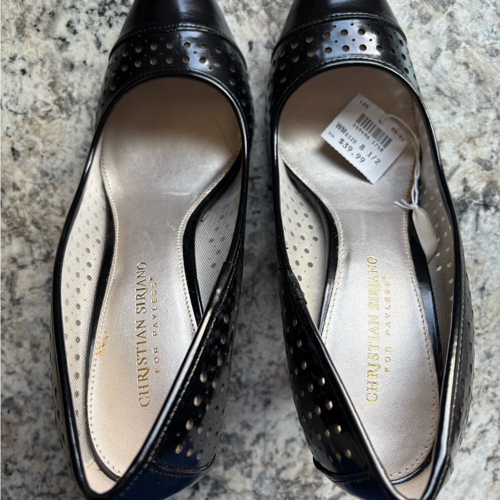 Christian Siriano Manic Anime 8 1/2 High Heels Black - Picture 7 of 8